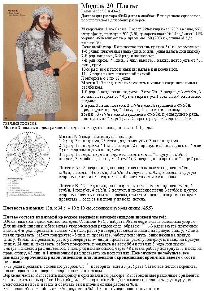 Вязания с диаграммами Вязания с диаграммами